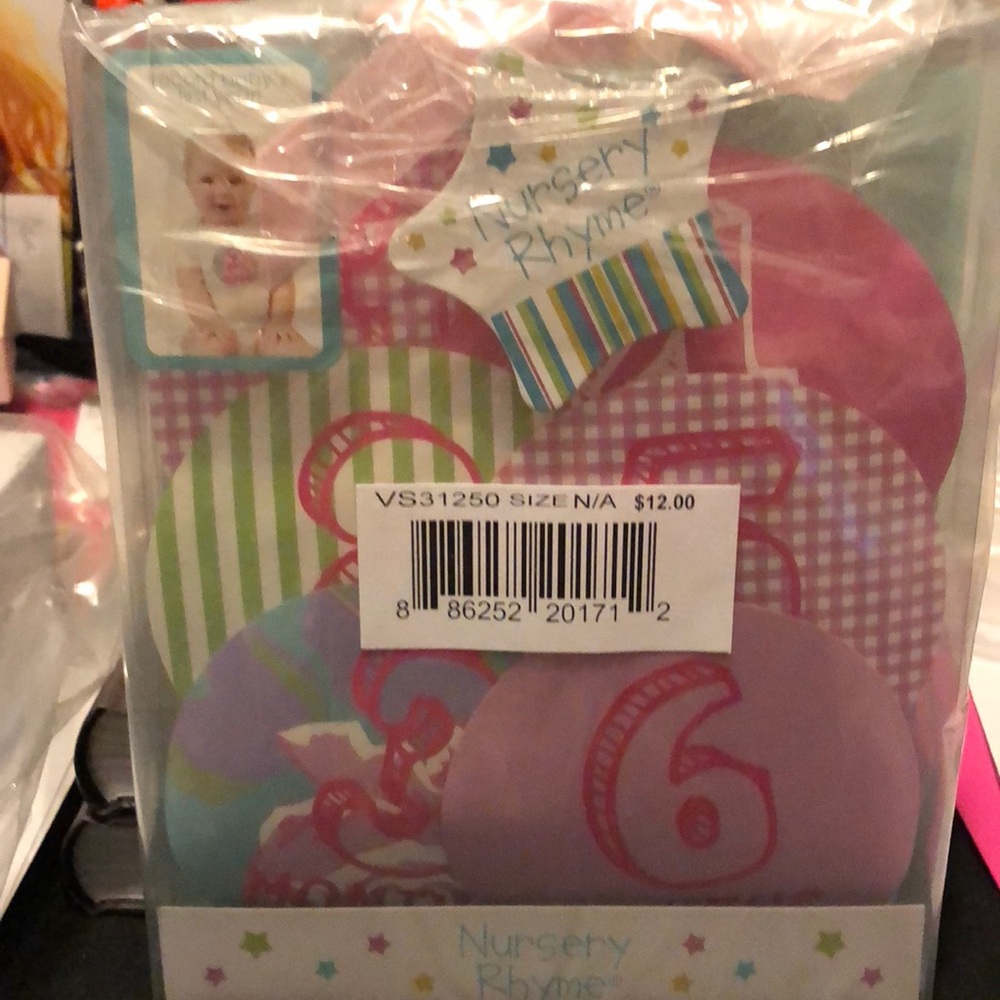 Nursery Rhyme First Year Tummy Stickers